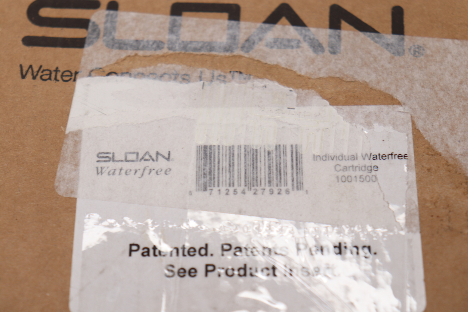 Sloan Cartridge Kit Replacement For Waterfree Urinals Plastic 1001500