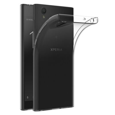 Sony Xperia L1 Hülle Transparent Silikon Case durchsichtige Handyhülle