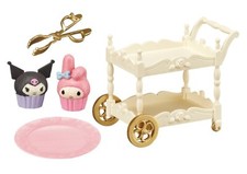 Re-Ment Sanrio My Melody Kuromi Sweet Tea Party Toy Figure /7. Tea Cart / New