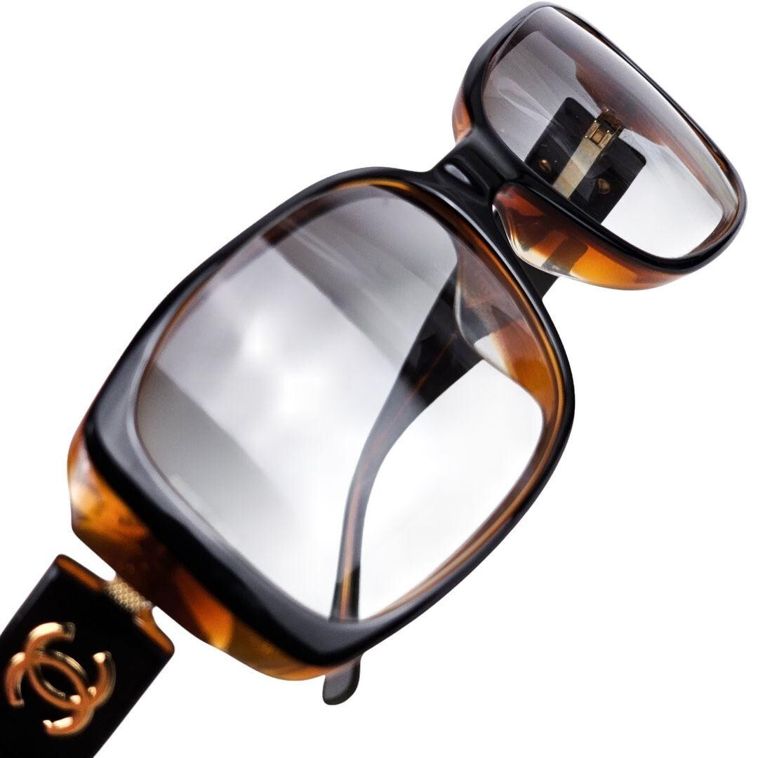 Authentic Beautiful CHANEL Coco Mark Camellia Sunglasses