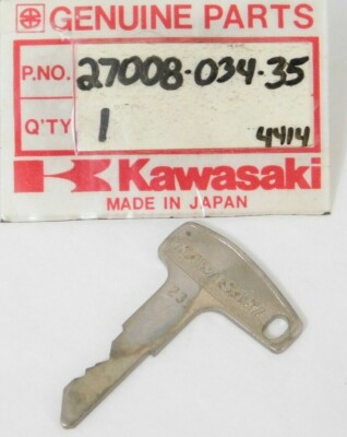 NEW Genuine Kawasaki Key # 235 F5 GTR F8 G3TR G3SS KH 100 Part OEM 27008-034-35