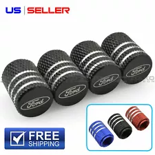 VALVE STEM CAPS WHEEL TIRE  LASER ETCHED ALUMINUM - US SELLER