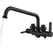 Laundry Utility Sink Faucet Wall Mounted Laundry Tub Faucet 3 Inch Center