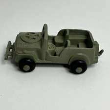 Lido Toy Military US Army Jeep Plastic 3" USA 1950's