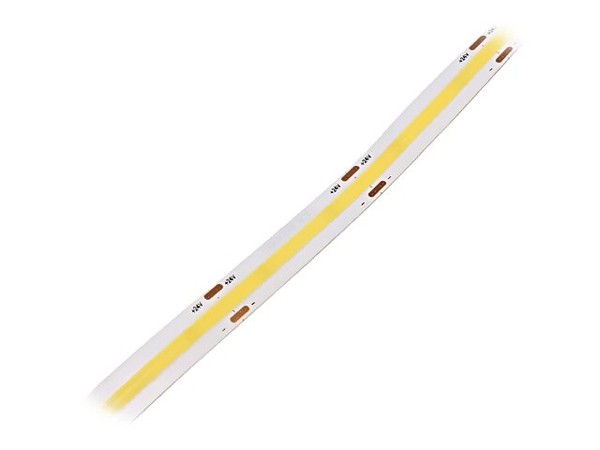 5X UQS-COB-12W-W-24V-5M Cob-Led-Streifen Weiss Led/M: 480 10Mm IP20 180° 12W/M 2-image