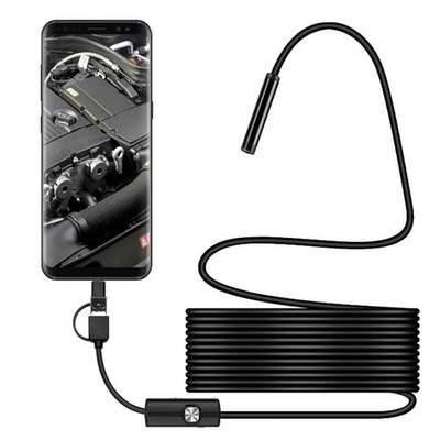 Wasserdicht HD Endoskop USB Typ-C Endoskop Inspektion Soft Kamera Android UK