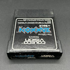 Zaxxon (Colecovision, 1982) By Coleco (Cartridge & Manual)  TESTED & WORKS!!