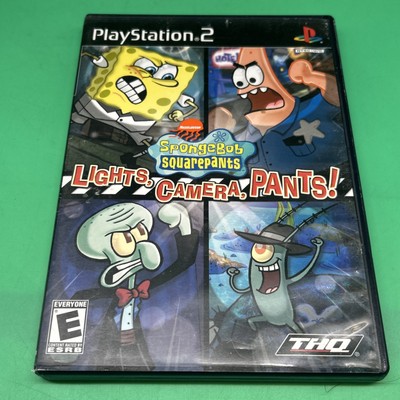 PS2 SpongeBob SquarePants Lights Camera Pants Sony PlayStation 2 #14