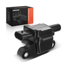 A-Premium Ignition Coil Pack Square Coil Compatible with Chevrolet Silverad...