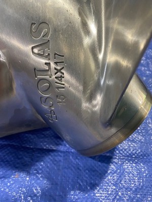 Solas stainless 15-1/4 x 17 3 blade RH