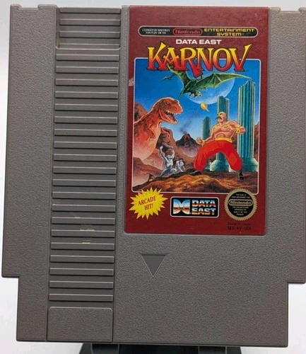 Karnov (NES Nintendo Entertainment System, 1988) Tested