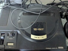 Sega Mega Drive 16-Bit Black Console