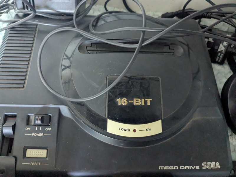 Sega Mega Drive 16-Bit Black Console