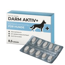 Nature Animal&reg; Darm Aktiv+ Hund | Probiotika f&uuml;r Darmaufbau & Verdauung