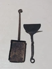 2x Antico Raschietto Paletta Spatola Rasola da Madia Tagliere Antica (No Peso)