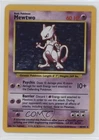 Mewtwo Holo Pokemon Base Set #10 1999