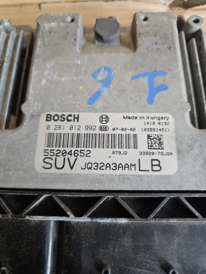 Centralina motore fiat sedici 1900 MULTIJET 2006/2014 0281012992 - Immagine 3 di 3