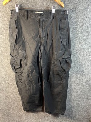 ARITZIA TNA Cargo Pants Sz 10 Black Womans Cotton
