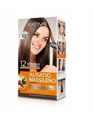KATIVA - Keratin And Argan Oil Brazilian Straightening Kit