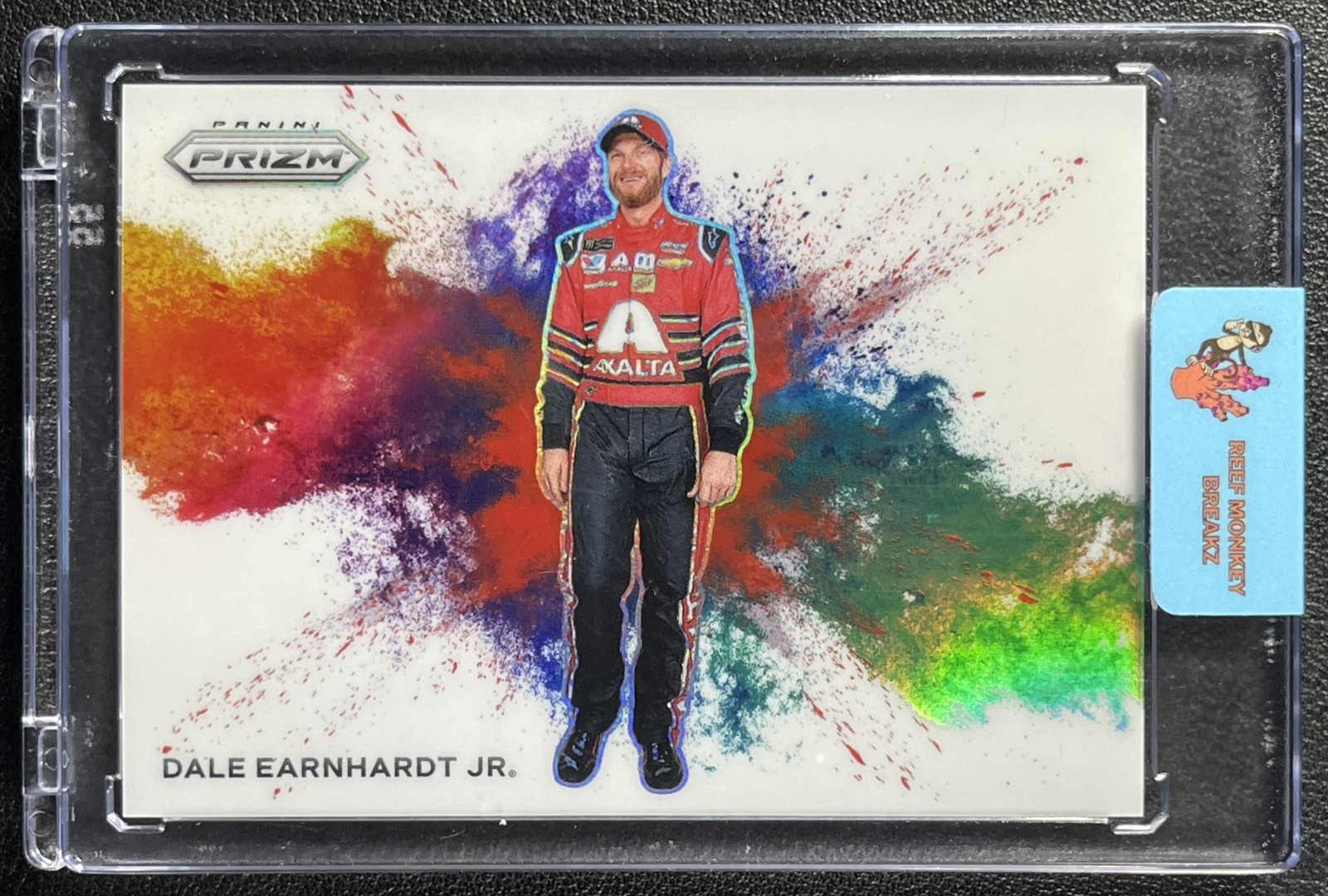 DALE EARNHARDT JR. 2024 PANINI PRIZM #1 COLOR BLAST PRIZMS SP RARE
