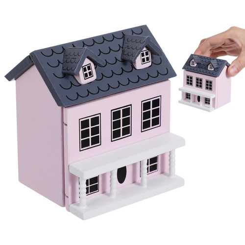 Lit Miniature Floral Pour Maison De Poupée – Échelle Et Décoration – 1:12 – Plastique Et Coton