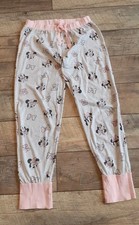 Disney Minnie Mouse Damen Schlafhose Pyjamaho...