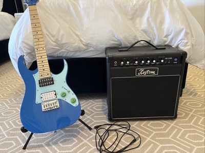 Gio Ibanez Electric Guitar Mikro Combo - Blue - Extremely Good Condition