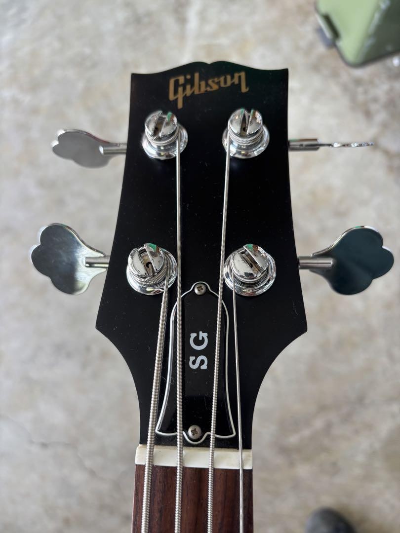 Gibson SG Bass Faded Cherry Electric Bass Guitar W/Hard Case