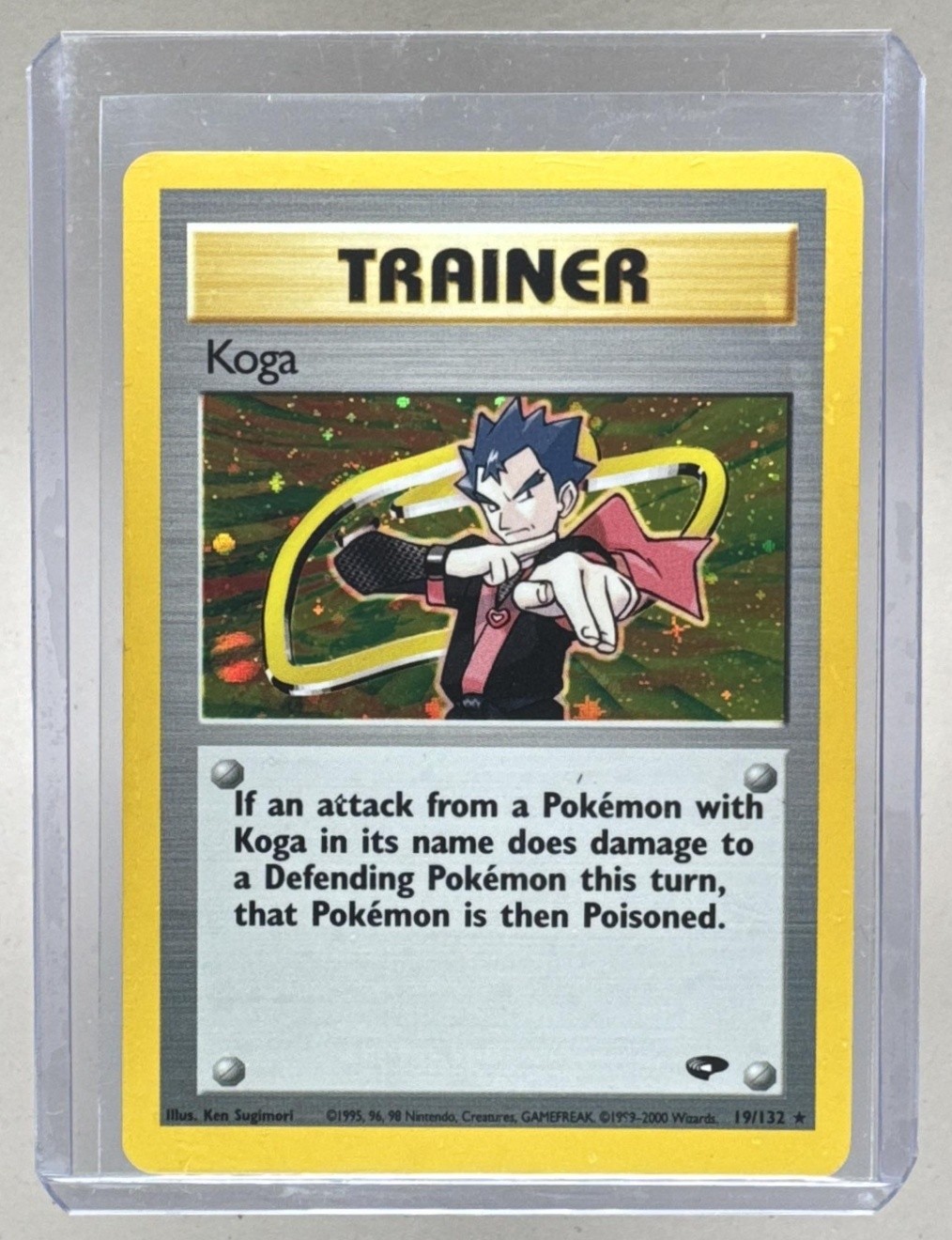 Koga 2000 Pokemon Gym Challenge #19 Holo
