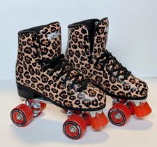 Impala Sidewalk Leopard Print Women's Roller Skates Size 9