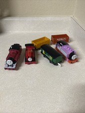 Thomas Friends Trackmaster Train Bundle - Arthur, Rosie, Harvey Cargo Cars