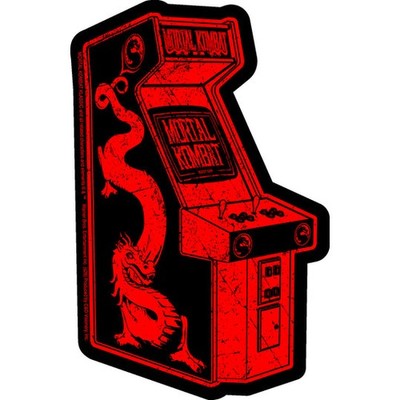 MORTAL KOMBAT - Classic Arcade - Aufkleber - Neu - MUSIC BAND S-9052