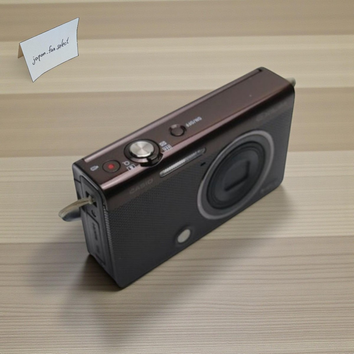 CASIO EXILIM EX-ZR50 Brown High Speed Digital Camera 12.1MP 6x