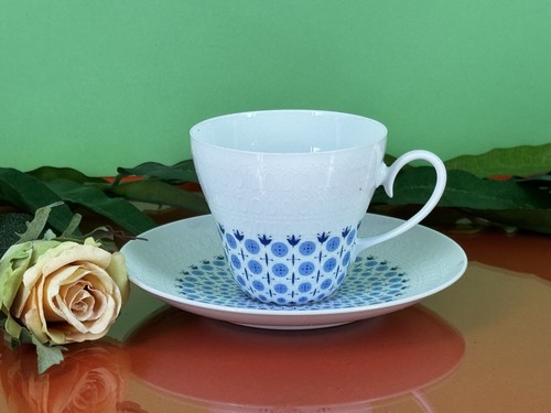Kaffeetassen & Untertasse Rosenthal Romanze Secunda blau - Bild 1 von 5