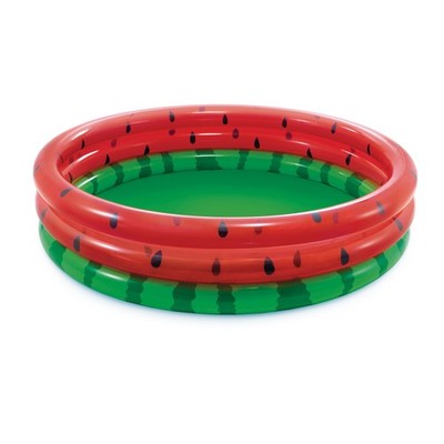 Intex 58448EP 66-Inch Round Inflatable Kids Swimming and Wading Watermelon Pool