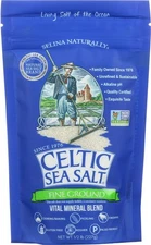 Celtic Sea Salt Fine Ground Resealable Bag - 8 Oz