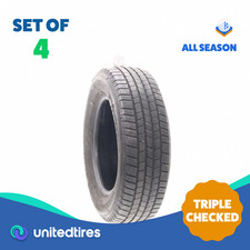 Set Of 4 Used 21570r16 Michelin Defender Ltx Ms 100h - 7.5-832 Set Of 4 Used 21570r16 Michelin Defender Ltx Ms 100h - 7.5-832