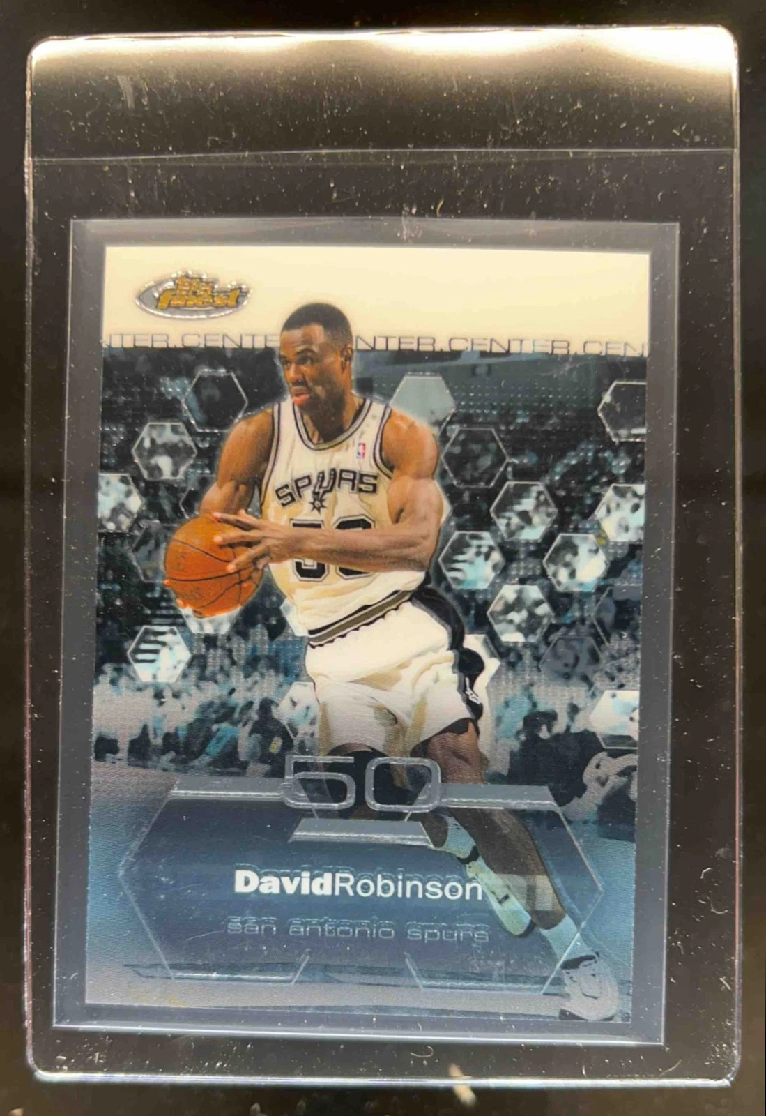 David Robinson trading card