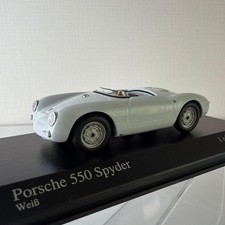 MINICHAMPS Porsche 550 Spyder 1955 White 1/43 Limited Collectible 15+