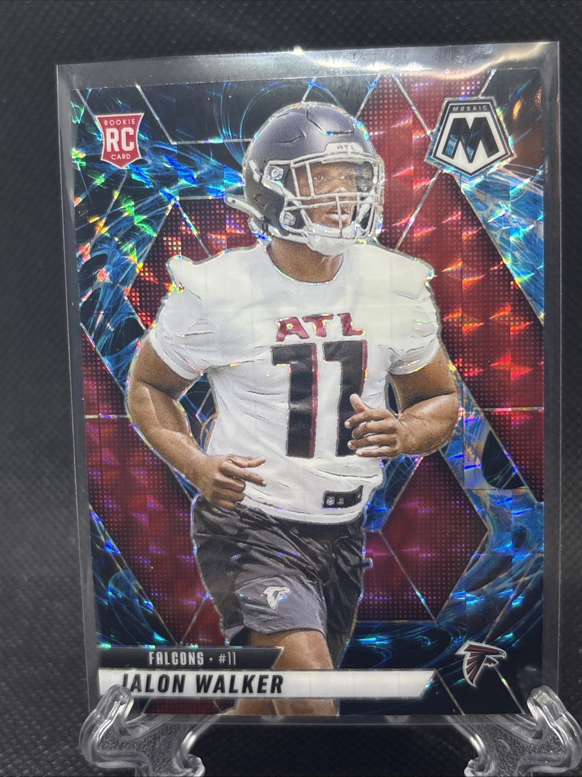 2025 Panini Mosaic - Jalon Walker #377 Genesis - Case Hit SSP (RC)