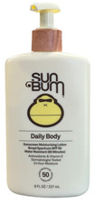 Sun Bum Daily Body Sunscreen Moisturizing Lotion 8 fl oz/237 ml SPF 50 Exp 4/26 1.87 per gallon