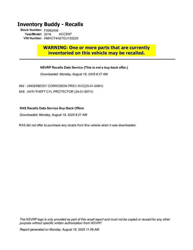 Conjunto de faros derechos usados se adapta a: Hyundai Accent 2016 sin proyector grado derecho Foto 3 de 4
