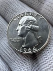 1964 Washington Quarter, 90% Silver