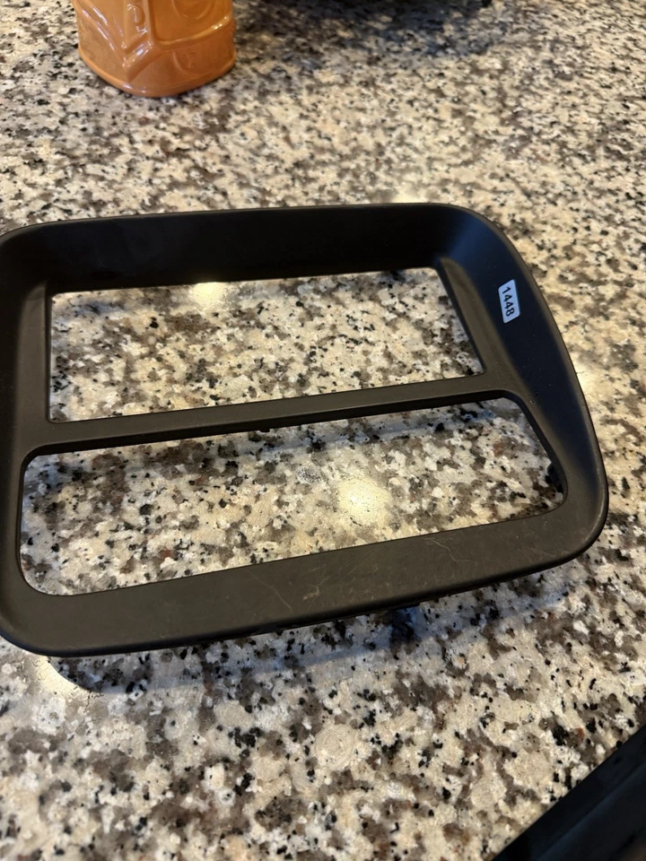 Chrysler Sebring 1999 radio bisel negro OEM Foto 3 de 4