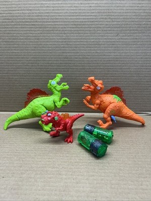Zuru Smashers Dino Light Up Spinosaurus Dinosaur Toys Lot Of 3