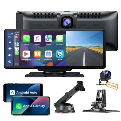 LAMTTO 10.26" Car Play Autoradio 2.5K Wireless Touchscreen Apple CarPlay & Android Auto