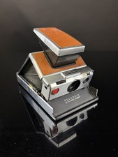 Vintage Polaroid SX-70 Land Camera - Chrome &...