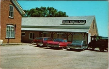 South Amana IA-Iowa, Colony Market Place, Scenic, Vintage Postcard
