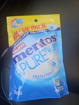 Guilt-Free Fresh Mint Chewing Gum - 120 Sugar-Free Tablets in Resealable Bag
