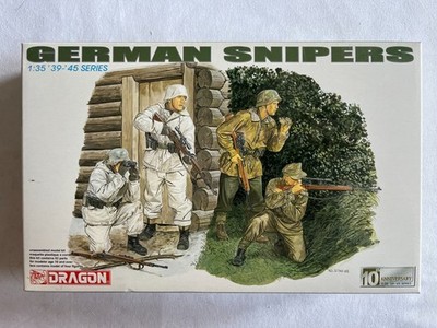 Dragon German Snipers '39-'45 Series 10th Anniversary #6177 1/35 Scale Model Kit